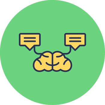 natural idioma Procesando vector icono