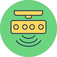 Motion Sensor Vector Icon
