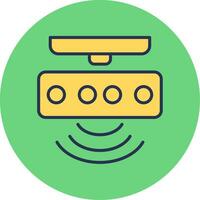 Motion Sensor Vector Icon