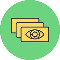 Depth Perception Vector Icon