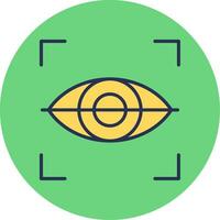 Eye Scan Vector Icon