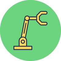 Robotic Arm Vector Icon