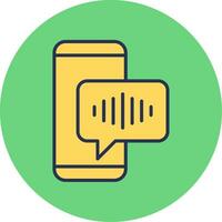 Voice Assistant Vector Icon