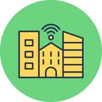 Smart City Vector Icon