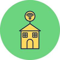 Smart House Vector Icon