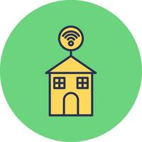 Smart House Vector Icon