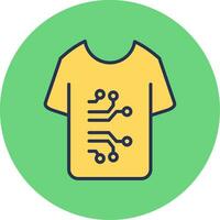 Smart Clothing Vector Icon