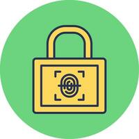 Fingerprint Vector Icon