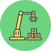 Robotic Arm Vector Icon