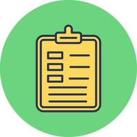 Clipboard Vector Icon