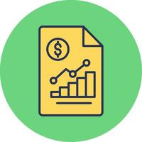 Bar Chart Vector Icon