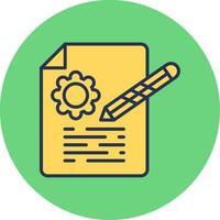 Contract Vector Icon