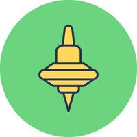 Spinning Top Vector Icon