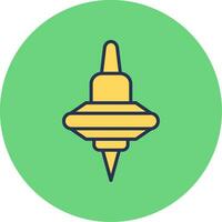 Spinning Top Vector Icon