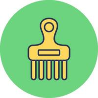 Afro Comb Vector Icon