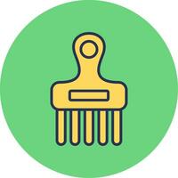 Afro Comb Vector Icon