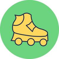 Roller Skate Vector Icon
