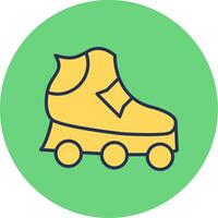 Roller Skate Vector Icon