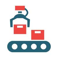 Productivity Vector Glyph Two Color Icon For Personal And Commercial Use.