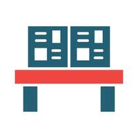 Packages Vector Glyph Two Color Icon For Personal And Commercial Use.