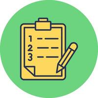 Clipboard Vector Icon