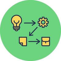 Process Vector Icon