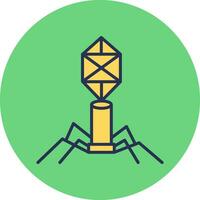 bacteriophage Vector Icon