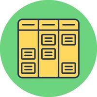 Kanban Vector Icon