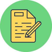 Contract Vector Icon