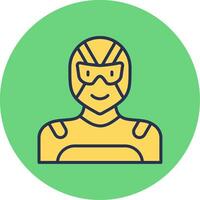 Superhero Vector Icon