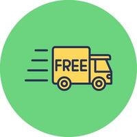 Free Delivery Vector Icon