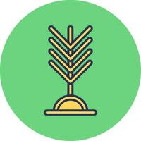 Yew Vector Icon