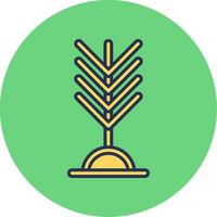 Yew Vector Icon