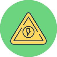 High Voltage Vector Icon