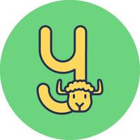 Small Y Vector Icon