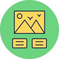 usuario generado contenido vector icono