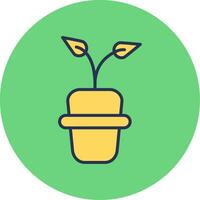 icono de vector de planta