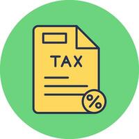 Tax Vector Icon