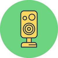 icono de vector de altavoz