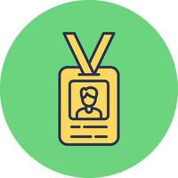 Id Card Vector Icon
