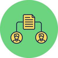 File Share Vector Icon