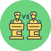 Debate Vector Icon