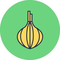 Onion Vector Icon