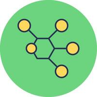 Molecule Vector Icon