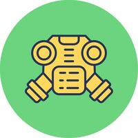 Gas Mask Vector Icon