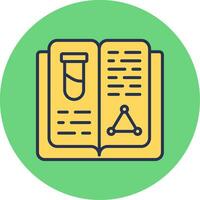 libro de texto vector icono