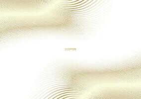 Abstract gold luxurious wave line background - simple texture for your design. gradient background. Modern decoration for websites, posters, banners, EPS10 vector