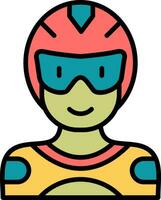 Superhero Vector Icon