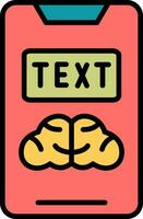 Text Vector Icon