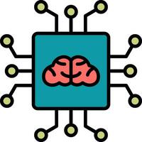 Artificial Intelligence Vector Icon